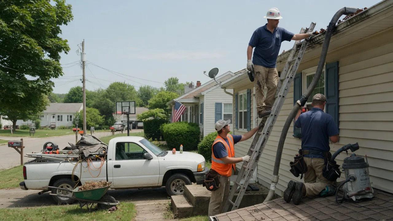 Gutter Installation in Merom, IN near me